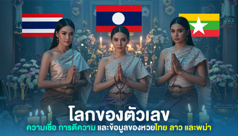 โลกของตัวเลข: ความเชื่อ การตีความ และข้อมูลของหวยไทย ลาว และพม่า