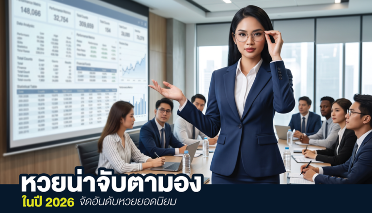 หวยน่าจับตามองปี 2569 จัดอันดับหวยยอดนิยม